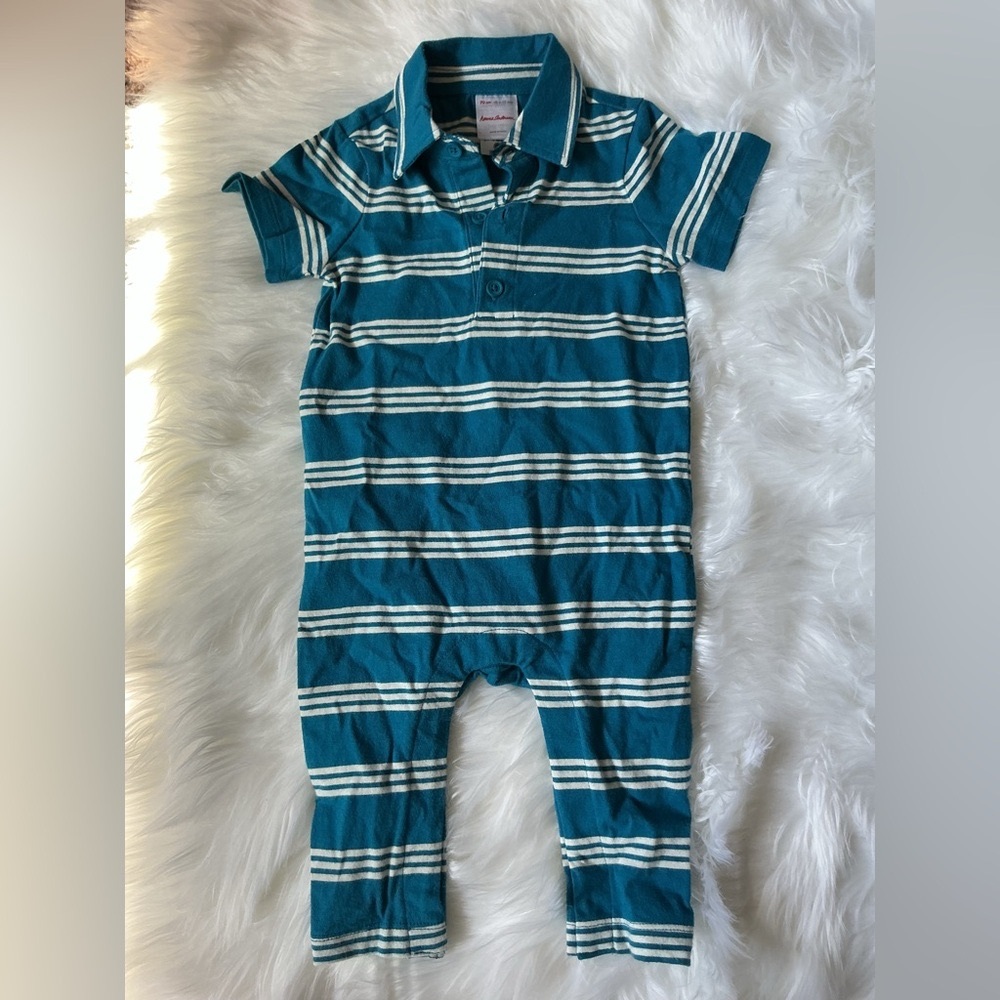 Handsome Rugby-style Romper